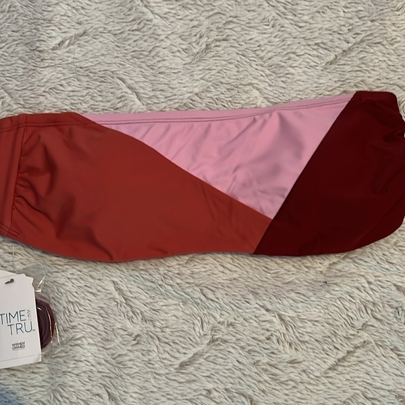 NWT Time & Tru Bathing Suit Top Size Large 12/14 - Picture 2 of 5